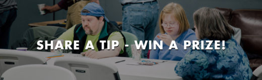 Share Tip Win Prize