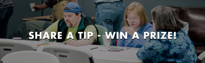 Share Tip Win Prize