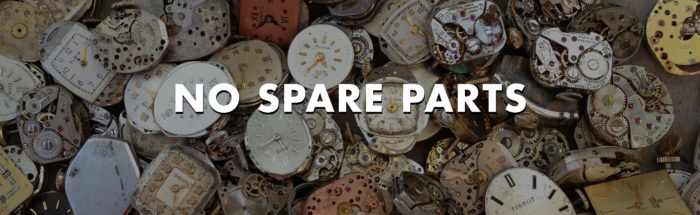 No Spare Parts